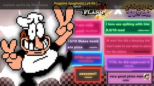 Peppino Spaghetti ( v0.9b ) over Chibi Robo Mod for Super Smash Flash 2 | SSF2 Mods