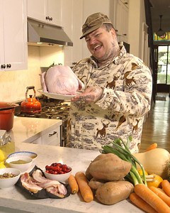 1.4K views · 28 reactions | Happy Thanksgiving! Right, listen: Don't stuff the bird! Don't deep-fry the bird, don't stuff a duck up its ass, don't even brine the bird. What you're gonna do is put some fresh herbs in the cavity and cover it in salt, that’s it - it’s that easy! Basically, do everything that Matty Matheson instructs. | VICE TV | Facebook