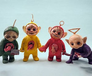 These Cursed Teletubbies Are the Stuff of Nightmares