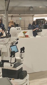 TIAGo robot from the NimbRo team is hard at work, getting ready for competition day at RoboCup 2024! So are the other TIAGo robots from all the incredible teams playing in the RoboCup @Home league. The excitement is building up as the time runs out until we learn which team will take this year’s cup!  | PAL Robotics | Facebook