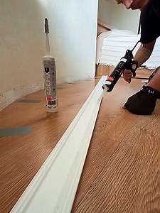 60K views · 68 reactions | Flexible Skirting Board Installation for Curved Walls | Fast 40 | Facebook