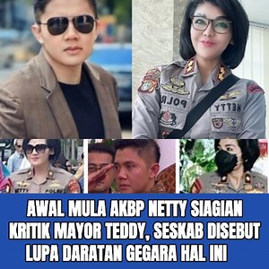 Awal Mula Kritikan AKBP Netty Siagian ke Mayor Teddy Viral, Seskab Disebut Lupa Daratan Gegara Hal Ini. Simak selengkapnya. Ternyata sebuah potongan video pendek yang dibagikan akun Instagram @paskisanya19 menjadi pemicu AKBP Netty Siagian melontarkan kritikannya kepada Seskab Mayor Teddy. #AwalMula #akbpnettysiagian #kritik #mayorteddy #sekretariskabinet | Redaksi.Relung