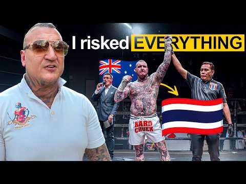 He Left Australia to Join Thailand’s Most Brutal Fight League..