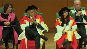 I do like Mondays... Bob Geldof got an honorary doctorate from University of Limerick today & paid tribute Dolores O'Riordan on the eve of the first anniversary of her death | Virgin Media News | Facebook