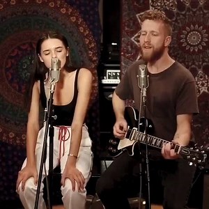 4.9K views · 299 reactions | JP Saxe & i decided to fuck around in a shoot and play the song live♥️”the few things” w me out on alll platforms by Matthew Takes | Charlotte Lawrence | Facebook