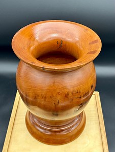 Large Cherry Woodturned Vase Wood From the Adirondacks Handmade USA and Option to Personalize - Etsy