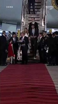 Trump ARRIVES in China