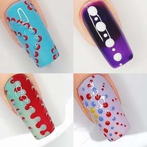 1.7K views · 78 reactions | Beautiful Dotted Nail Art Designs朗✨#nailszone2 #nailart #dottednailart #naildesign #easynailart | Nailszone2 | Facebook