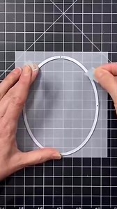 🌈How do you use your ovals? You can find the full tutorial on this card by Julie on our Ellen Hutson LLC YouTube channel. | Ellen Hutson LLC