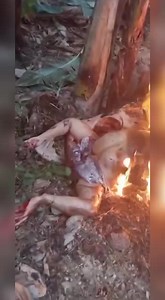 Four bodies burning in Ecuador