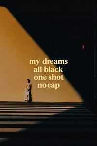 My Dream lyric video template — CapCut trend