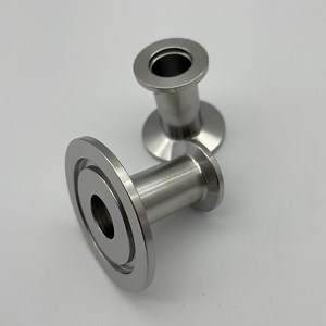 [Hot Item] Stainless Steel 304 Kf40*Kf16 Conical Reducer Adapter Flange Kf Straight Reducer