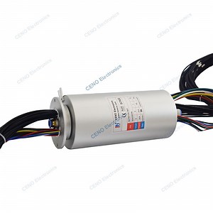 [Hot Item] Integrated Electric Power and Pneumatic Rotary Union combine Electric slip ring