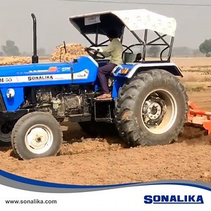543 reactions · 13 shares | Experience peak performance and comfort with the Sonalika 55 tractor as it dominates the fields of India. Engineered with cutting-edge technology, it delivers high backup torque, maximum pull, and unmatched comfort in every task. For More Details Visit: https://bit.ly/3iN1zi9 #SonalikaTractors #ToughestPerformer #TractorsAndMore #HappyCustomer #WorkingModeOn | Sonalika Tractors International | Facebook