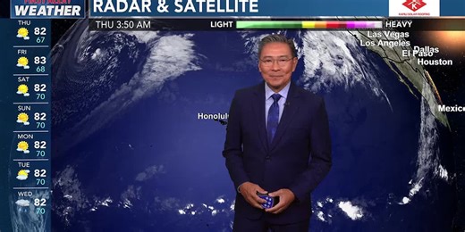 Hawaii News Now Sunrise Weather Report - January 18, 2024