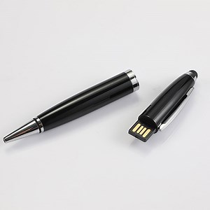 [Hot Item] Clé USB en forme de stylo, clé USB mémoire avec logo personnalisé, clé USB en métal promotionnelle