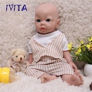 17'' Full Soft Silicone Reborn Baby Boy Dolls Lifelike Realistic Toy Children  | eBay