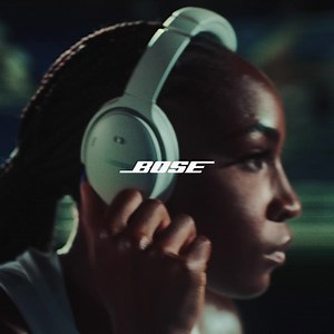 Coco Gauff uses QC45 Headphones to get in the zone before a match. | Bose