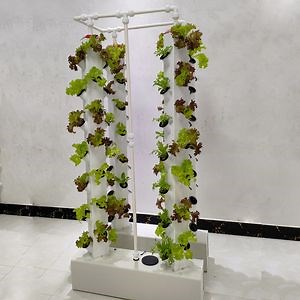 [Hot Item] Vertical DIY Microgreen Indoor Garden Hydroponics Farm Growing System Indoor Hydroponic Tower