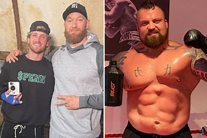 Bjornsson tells Logan Paul that rival Eddie Hall is biggest bully on internet