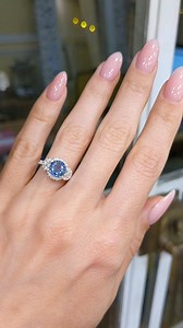 ✨ Say hello to pure, unenhanced beauty with our 1.49 ct Blue...