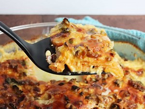 Loaded Sweet Potato Dauphinoise