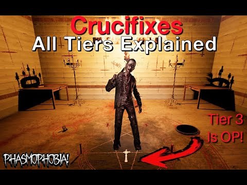 All Tiers Of Crucifix Explained! Tier 3 is OP! Phasmophobia Tutorial