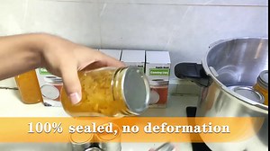 Amazon.com: 【100 PCS】Canning Lids Regular Mouth Mason Jar Lid Small Mouth Canning Seals for Ball Kerr Jars, Split-Type Lid, Leak Proof Metal Lid, 100% Airtight (Silver,2.76 inches Lids) (70mm): Home & Kitchen