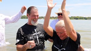 2.3K views · 131 reactions | Largest Annual Waxahachie Lake Baptisms 2023 video is now available! 85 TOTAL baptized! | Cowboy Church of Ellis County | Facebook