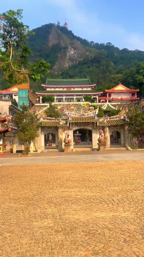 台灣台南關子嶺火山碧雲寺、