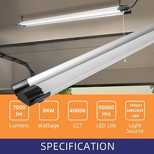 [Hot Item] China Manufacturer 44 Inch. LED Linear Non-Linkable Shop Light for Mall, Warehouse or Office