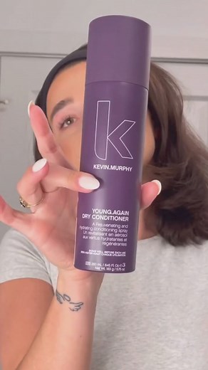 1.2K views · 46 reactions | YOUNG.AGAIN DRY CONDITIONER The perfect anecdote to too much dry shampoo @ashlynnrudinski | Kevin Murphy | Facebook