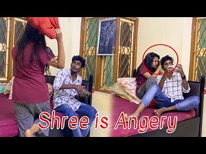 Shree is Angry | Semma Adi Vishwa K | Fun Prank | Vishwashree | trending couples | VS vlog