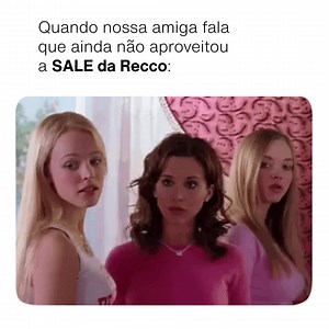 Ainda não aproveitou os descontos de até 50% da SALE? 😱 AH, PARA NÉ?! 🙅‍♀️ Corra até a loja mais próxima ou acesse o site para conferir tudo que preparamos para você. ♥ | Recco