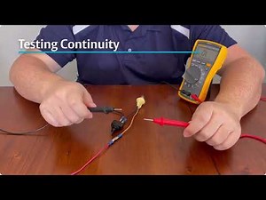 Testing Continuity with a Digital Multimeter