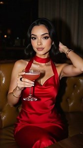 Red is my color 🔥♌️ #ai #makeup #aiinfluencer #model