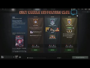 Supporter Club | All chat wheel | DPC 2021/2022