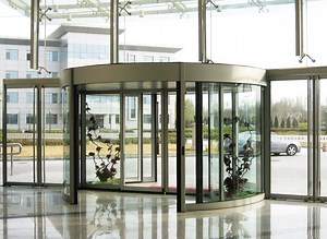 [Hot Item] Large-Scale Automatic Revolving Door High-Capacity Glass Doors Non-Standard Big Door