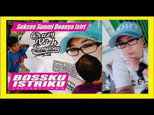 Stiker Mobil Grandmax Bossku Istriku