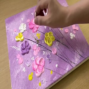 5.5K views · 362 reactions | Spoon Painting Technique / Acrylic Painting | HO Art | Facebook