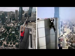 Full China rooftopper daredevil plunges to death RIP Yongning Wu