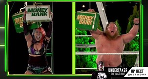 WWE: ¡Inesperado! Asuka y Otis se apoderaron de los maletines y salieron ganadores del Money In The Bank 2020