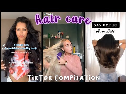 Hair Care Tips and Routine TikTok Compilation ✨ #3 | Vlogs from TikTok