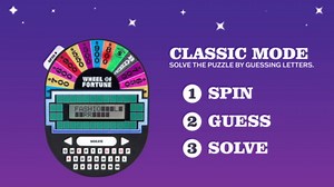 Educational Insights Wheel of Fortune Game - Handheld Electronic Game, Great for Travel, Classic Retro Party Games for Kids, Teens & Adults, Word Puzzle Challenge & Entertaining Gift, Ages 8+