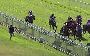 Human Races Against Horses, Loses Mightily After Pulling Hamstring