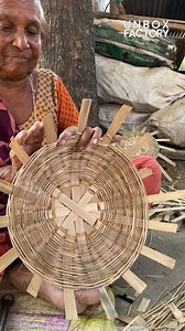 Traditional Indian Bamboo Basket Making Process | Unbox Factory