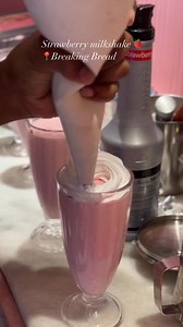 9.6K views · 71 reactions | One of our most selling 﫶 Breaking Bread#strawberry #strawberrymilkshake #milkshake #yummyfood | Breaking Bread | Facebook