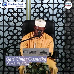 Glorify the name of your Lord, the Most High… A sublime recitation of Surah Al-A‘laa by Qari Umar Basheikh — a reminder of the timeless beauty and power of the Qur’anic message. @standardbanksa | Radio Islam International