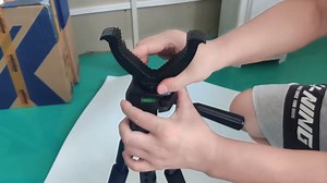 Rifle Shooting Tripod with 360° Swivel V-Bracket and Camera Tripod Mount Adapter & V Yoke Holder Shooting Rest, Shooting Tripod Rifle Rest