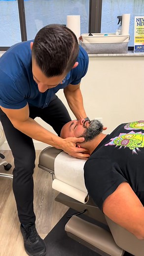 And just like that.. the towel method it is! #chiro #spine #neck | Boca Chiropractic